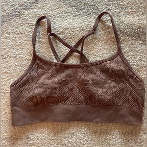 Aerie Offline brown sports bra Small